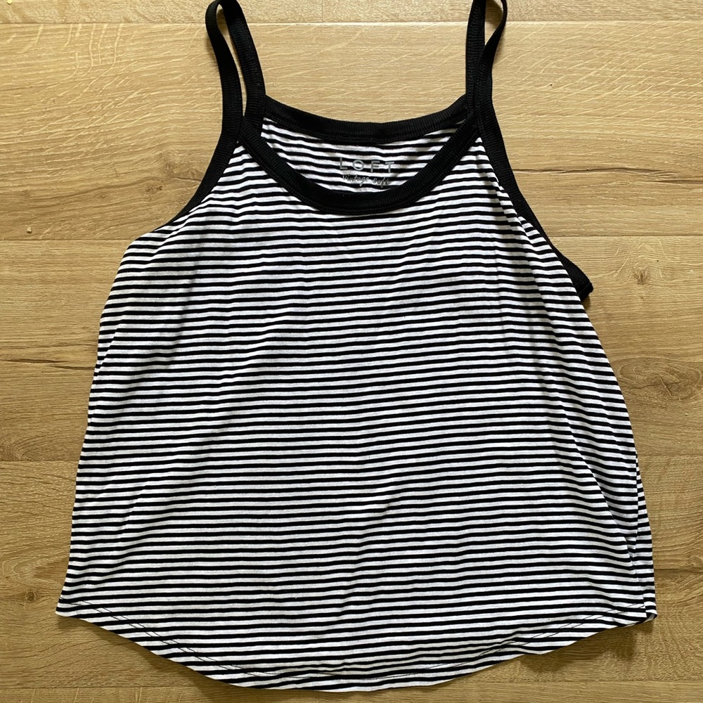 (Set of 2) LOFT striped tank tops